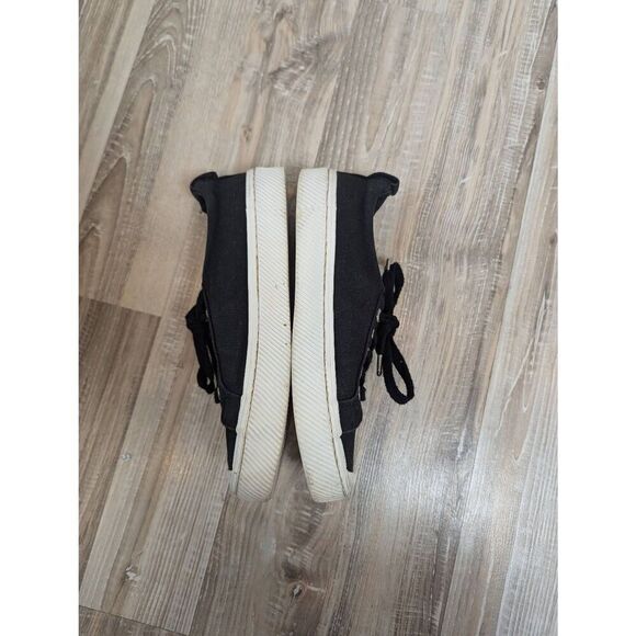 Cariuma Sneakers Unisex Wo 7/Mens 5.5 Black Canvas OCA Low Top Lace-Up Classic - Picture 3 of 9